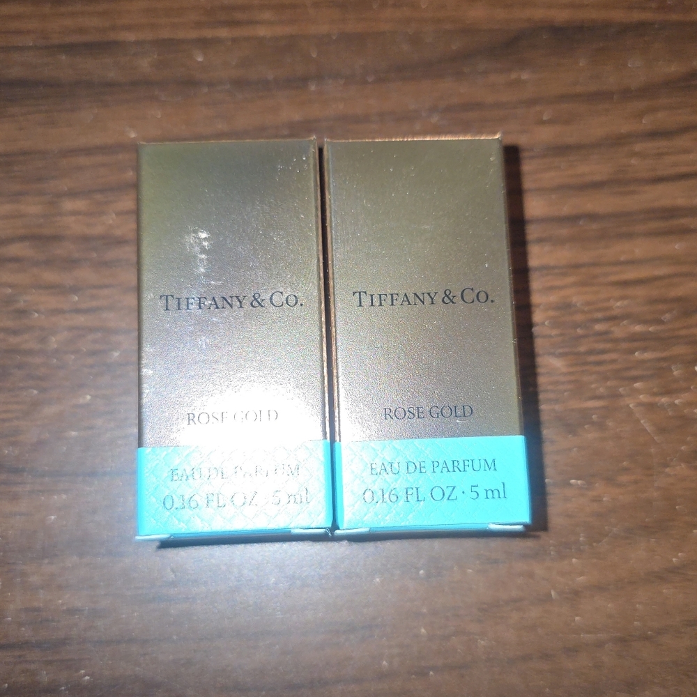 Tiffany & Co. Rose Gold Eau de Parfum Set Of 2 5ml Each